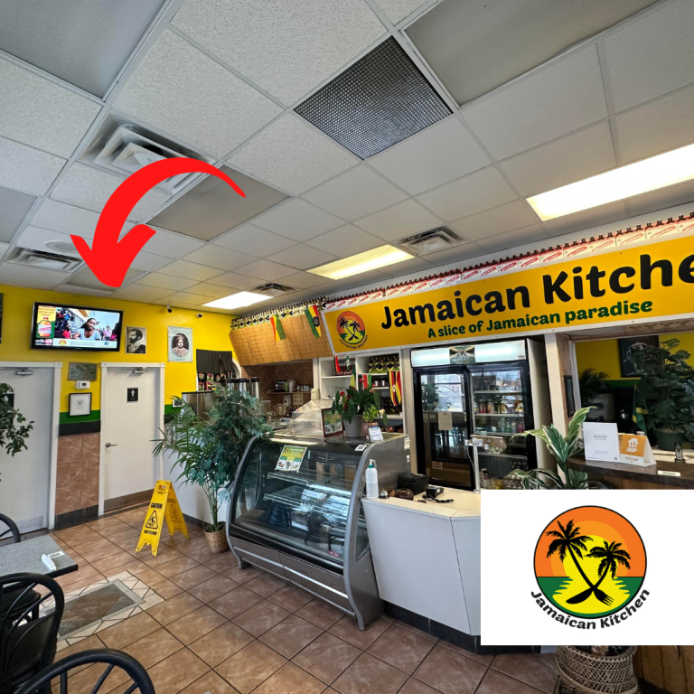 Digital Signage Jamaican Kitchen Kamloops